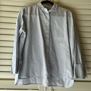 Everlane cropped boxy oxford size 2